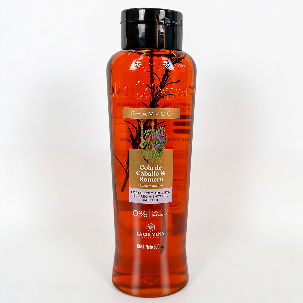 Shampoo Cola de caballo y romero